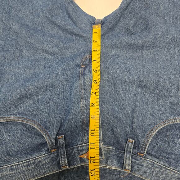 Rustler Regular Fit Jeans Mens 34x32 Blue Medium Wash Straight Leg Denim - Picture 10 of 13